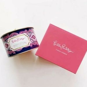 Lilly Pulitzer 3 Wick Candle Tin Seas the Day